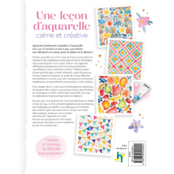 Motifs aquarelle débutants Livre Beaux-arts