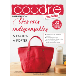 Des sacs indispensables & faciles à porter Livre Couture