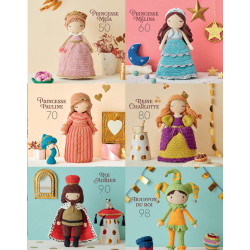 Princes et princesses au crochet Livre Crochet