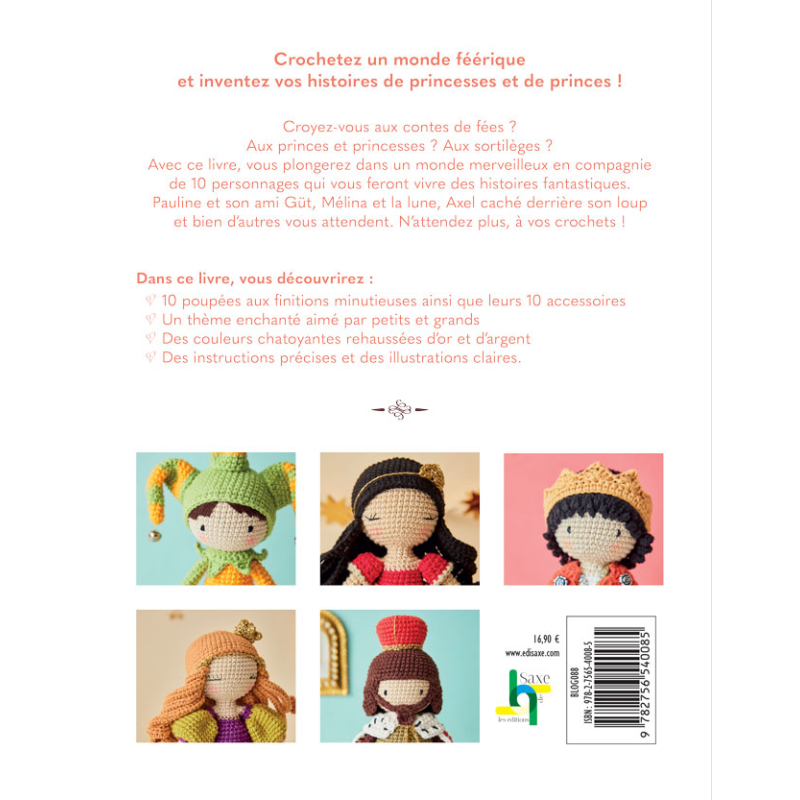 Princes et princesses au crochet Livre Crochet