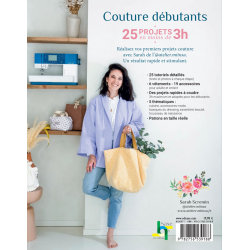 Couture débutants : 25 projets en moins de 3 heures Livre Couture