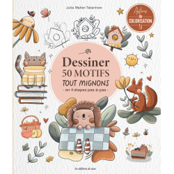 Dessiner 50 motifs tout mignons Beaux-arts