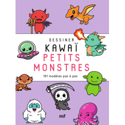 Dessiner kawaï - Petits monstres Livre Jeunesse