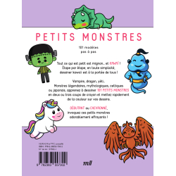 Dessiner kawaï - Petits monstres Livre Jeunesse